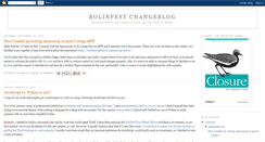 Desktop Screenshot of blog.bolinfest.com
